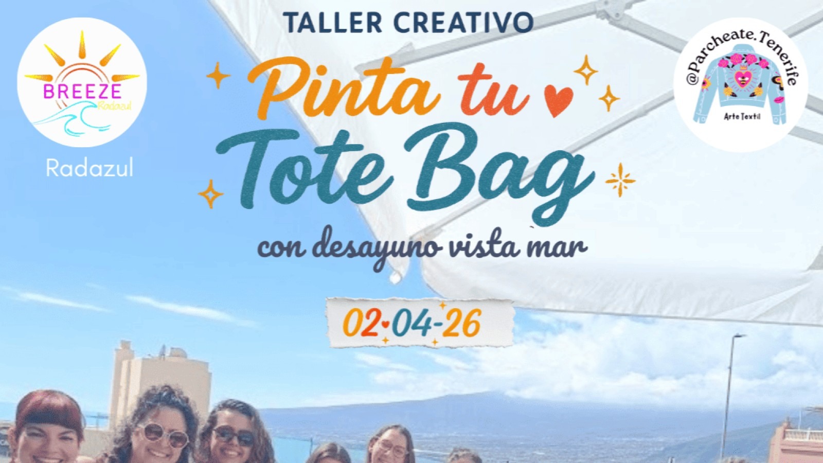 PINTA TU TOTE BAG  con desayuno