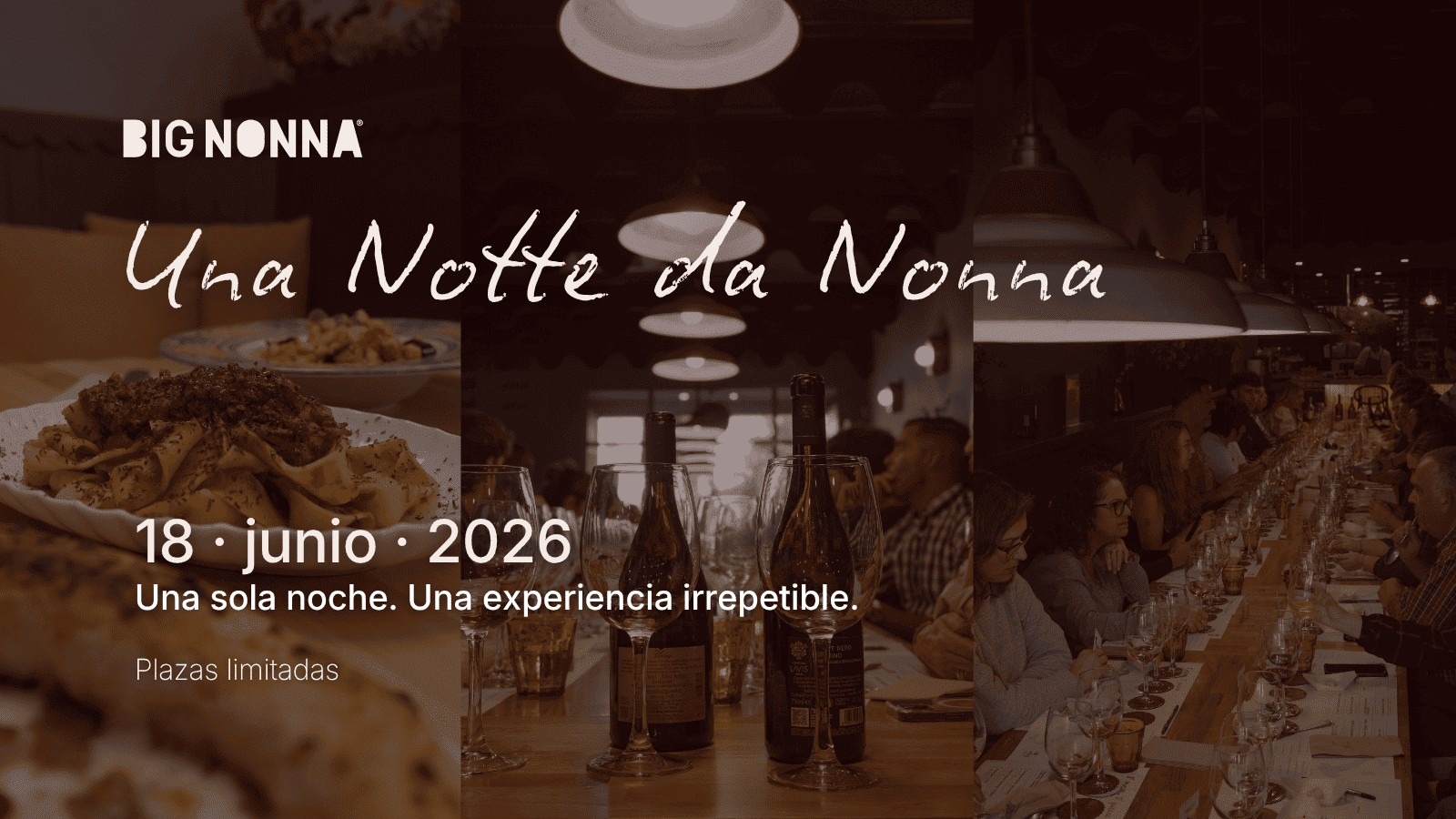 Una Notte da Nonna: Platos y vinos fuera de carta 🍷
