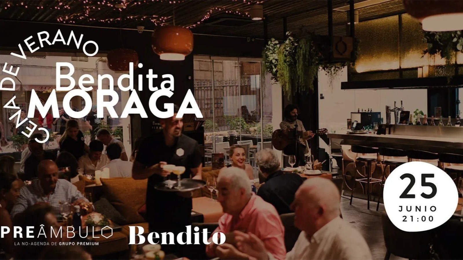 BENDITA MORAGA - CON DIEGO LARA EN DIRECTO