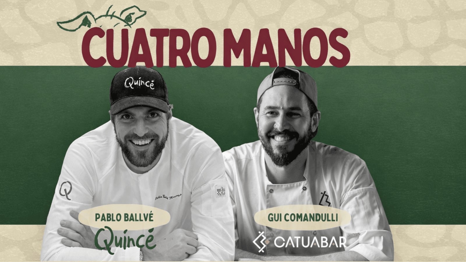 CUATRO MANOS - QUINCÉ & CATUABAR