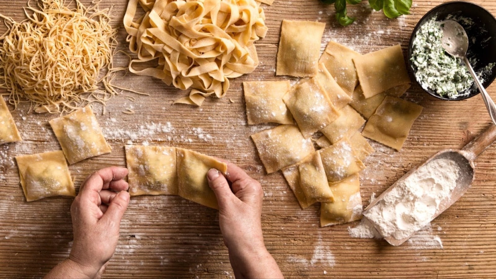 PASTA FRESCA RELLENA - CHEF JENNIFER BUCCI
