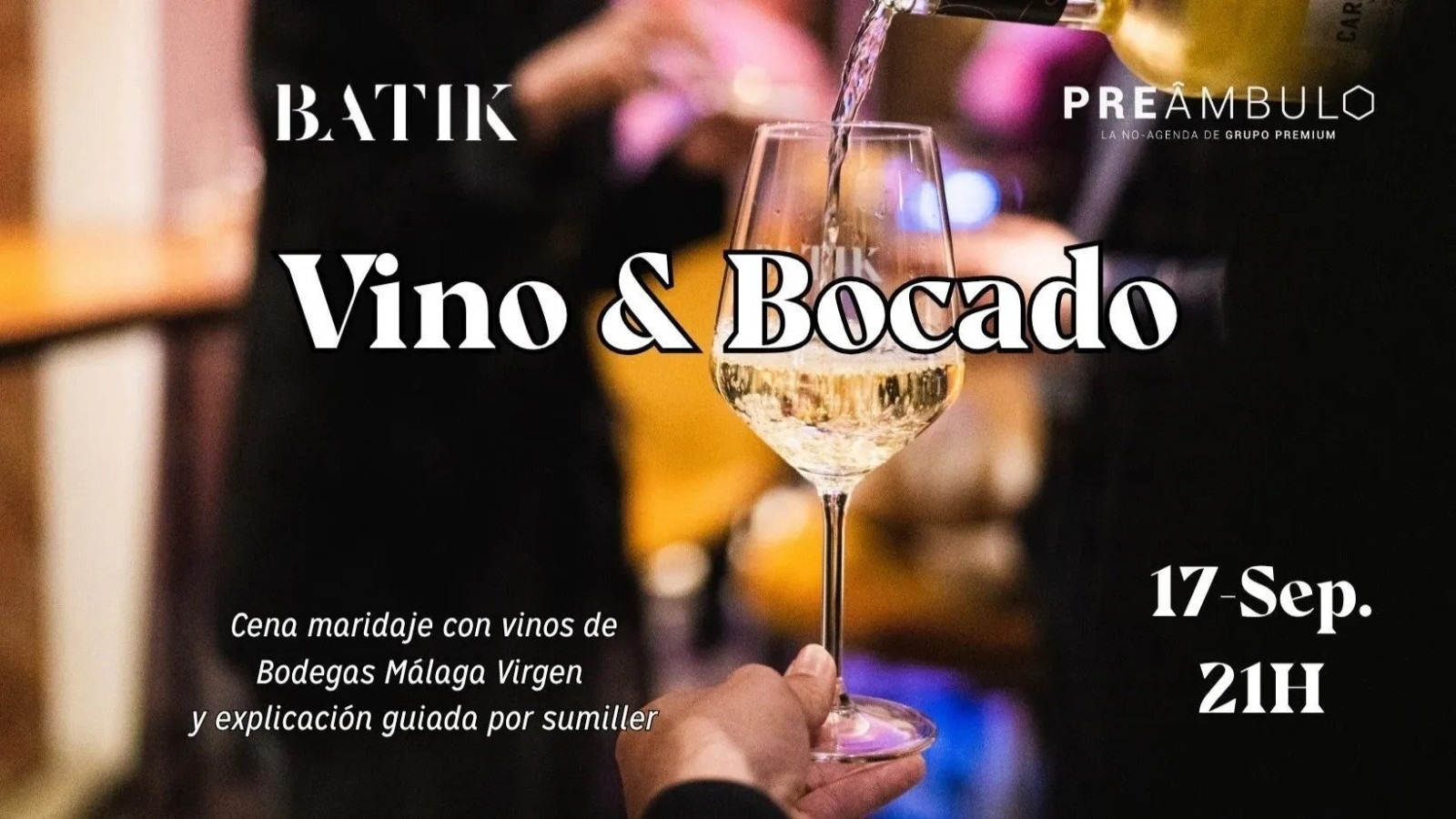 VINO & BOCADO 🍷- en Batik