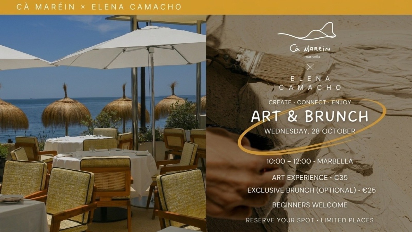 ART  MASTERCLASS BY ELENA CAMACHO